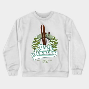 Black Mountain New Hampshire Ski logo Crewneck Sweatshirt